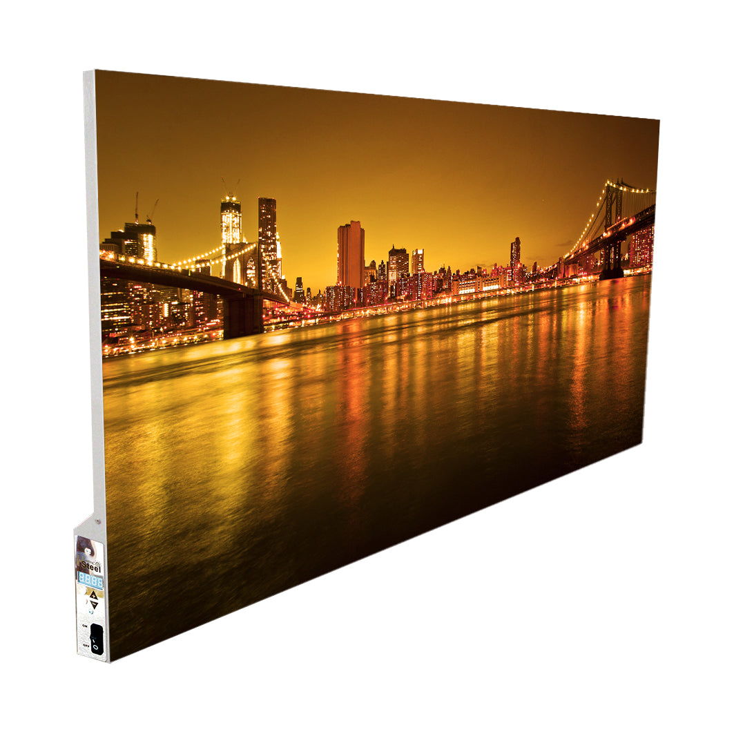 Infrared Heater Picture with built in Thermostat 750W (Metal)-UK Infrared Heating Company