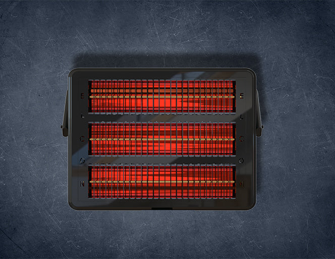 Industrial Infrared Heater for Commercial use, indoor or outdoor use. 6000-watts. "Amaryllis Range"