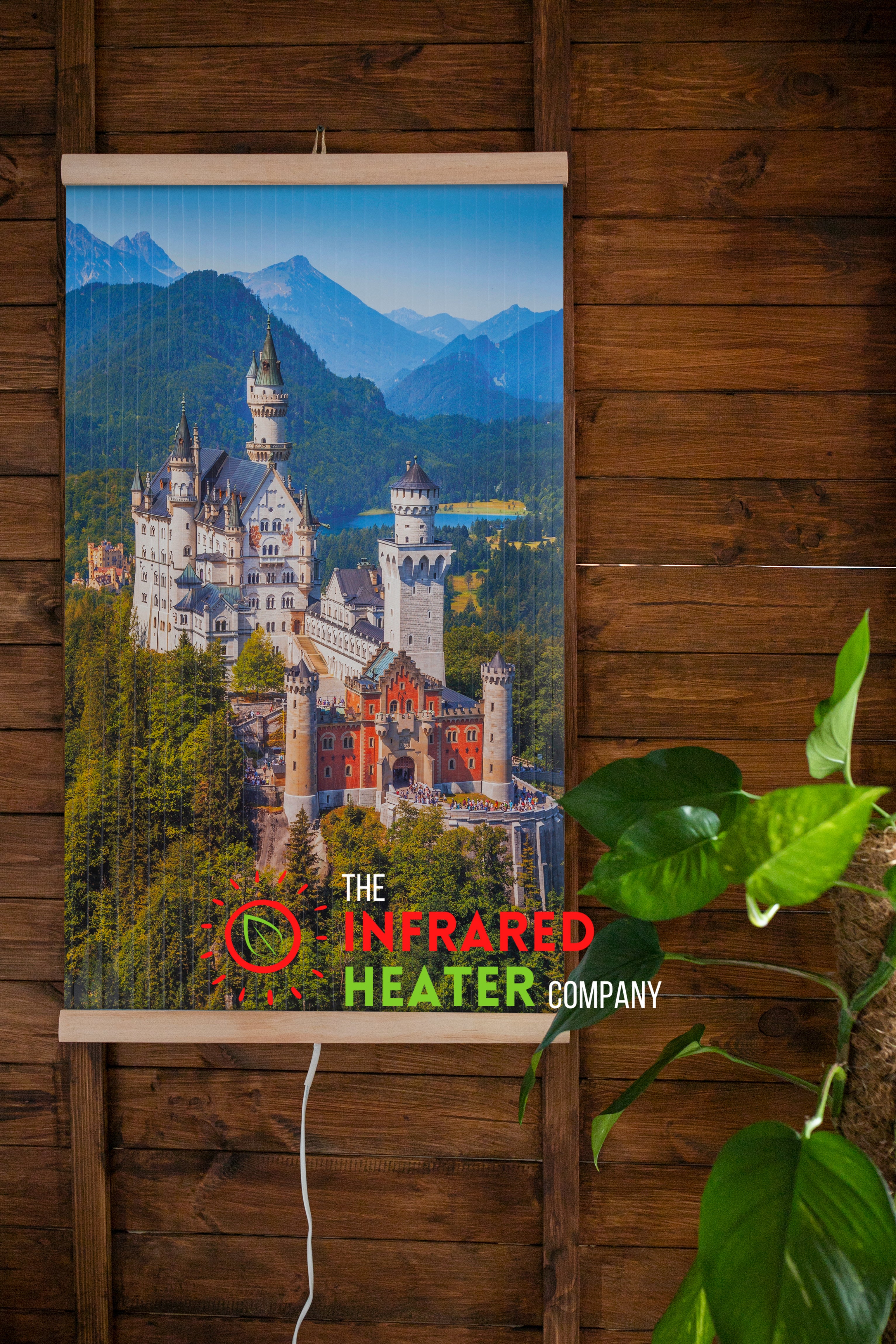 Infrared Wall mounted  Picture Heater. Far Infrared Heating Panel 420W "Castle"