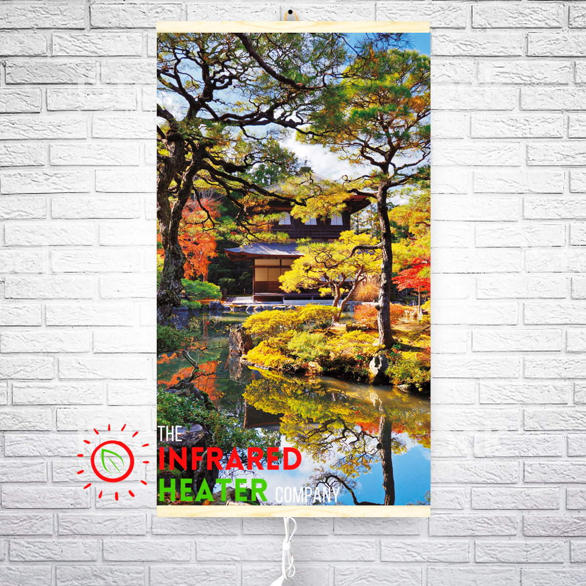 Infrared Wall mounted  Picture Heater. Far Infrared Heating Panel 420W "Garden Kyoto"