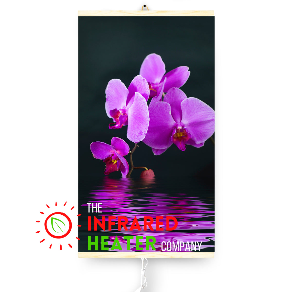 Infrared Wall mounted  Picture Heater. Far Infrared Heating Panel 420W "Violet Mood"