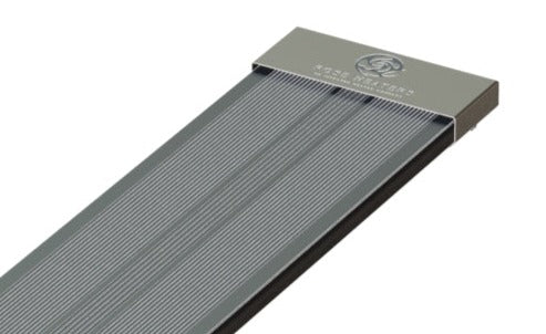 Far Infrared Heaters "Rose Heaters", Infrared heating panels. SILVER. 500W - 4000W (No Glow)