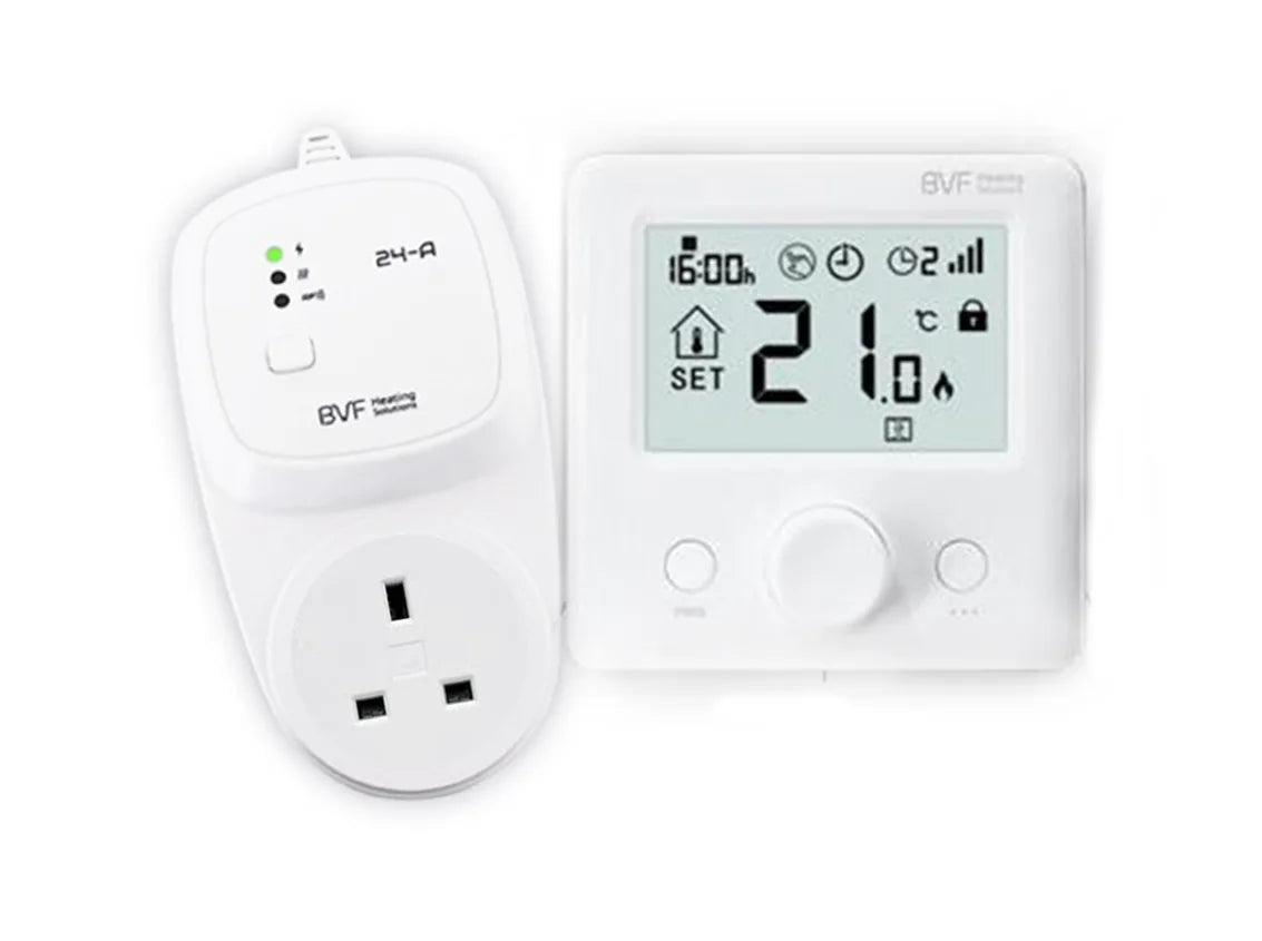 24-FA Radio Frequency Programmable Thermostat and Plug Receiver