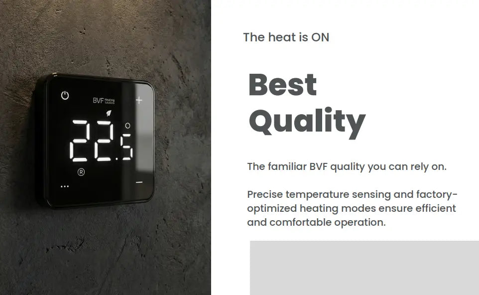 501 Smart WiFi Thermostat – Programmable Heating Controller - White