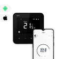 801 Smart WiFi Thermostat – Premium Programmable Remote Heating Controller - Black