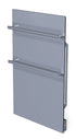Bluebell Infrared Glass Towel Heater with Thermostat – Stylish 500W Bathroom Heater - Grey