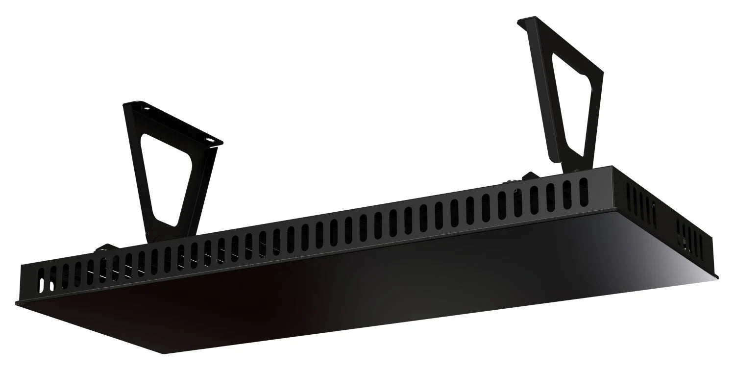 Iris Far Infrared Tempered Glass Ceiling & Wall Heating Panel –  Sleek, High-Efficiency Heater - White & Black (1000W–1500W)