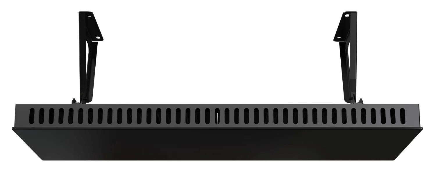 Iris Far Infrared Tempered Glass Ceiling & Wall Heating Panel –  Sleek, High-Efficiency Heater - White & Black (1000W–1500W)