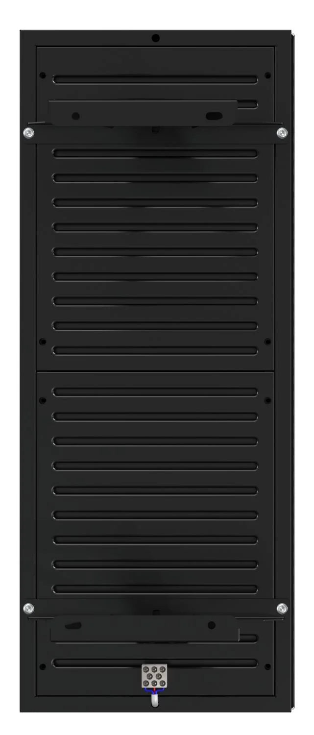 Iris Far Infrared Tempered Glass Ceiling & Wall Heating Panel –  Sleek, High-Efficiency Heater - White & Black (1000W–1500W)