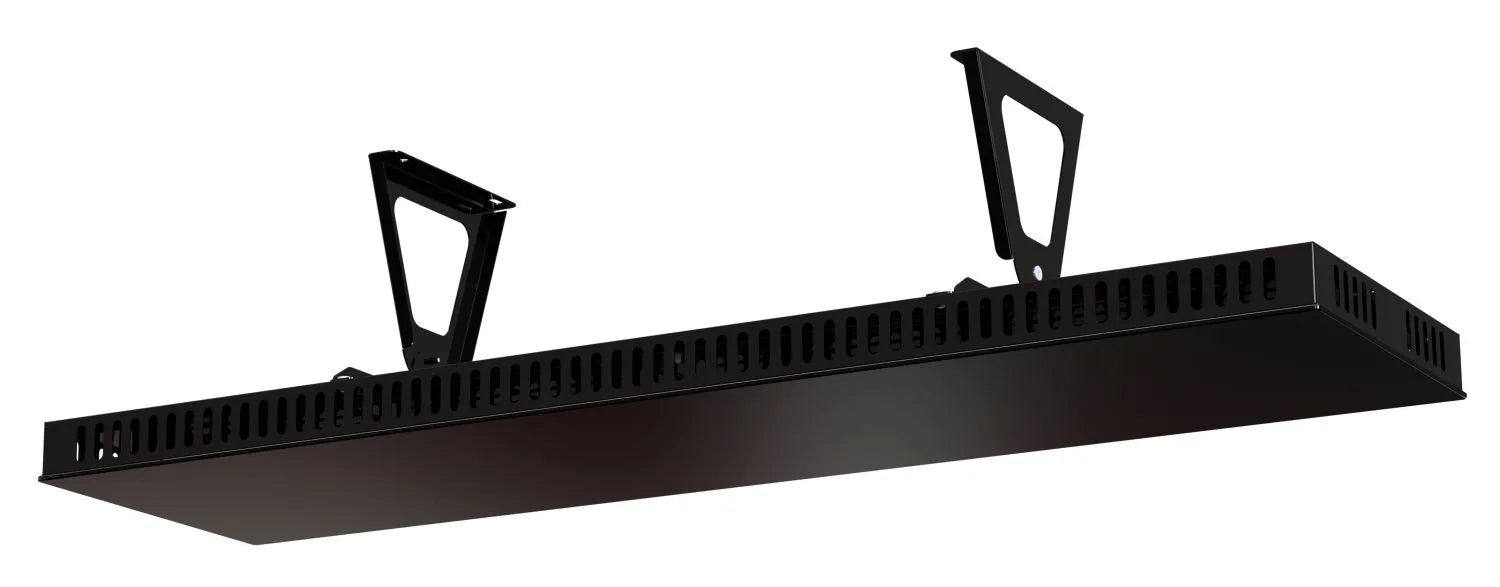 Iris Far Infrared Tempered Glass Ceiling & Wall Heating Panel –  Sleek, High-Efficiency Heater - White & Black (1000W–1500W)