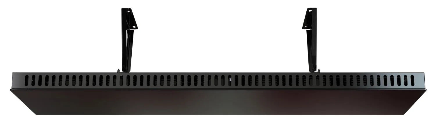 Iris Far Infrared Tempered Glass Ceiling & Wall Heating Panel –  Sleek, High-Efficiency Heater - White & Black (1000W–1500W)