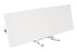 Lavender Smart Glass Far Infrared Heater – Sleek Wall Panel with WiFi Thermostat or Manual Control - White (400W & 800W)
