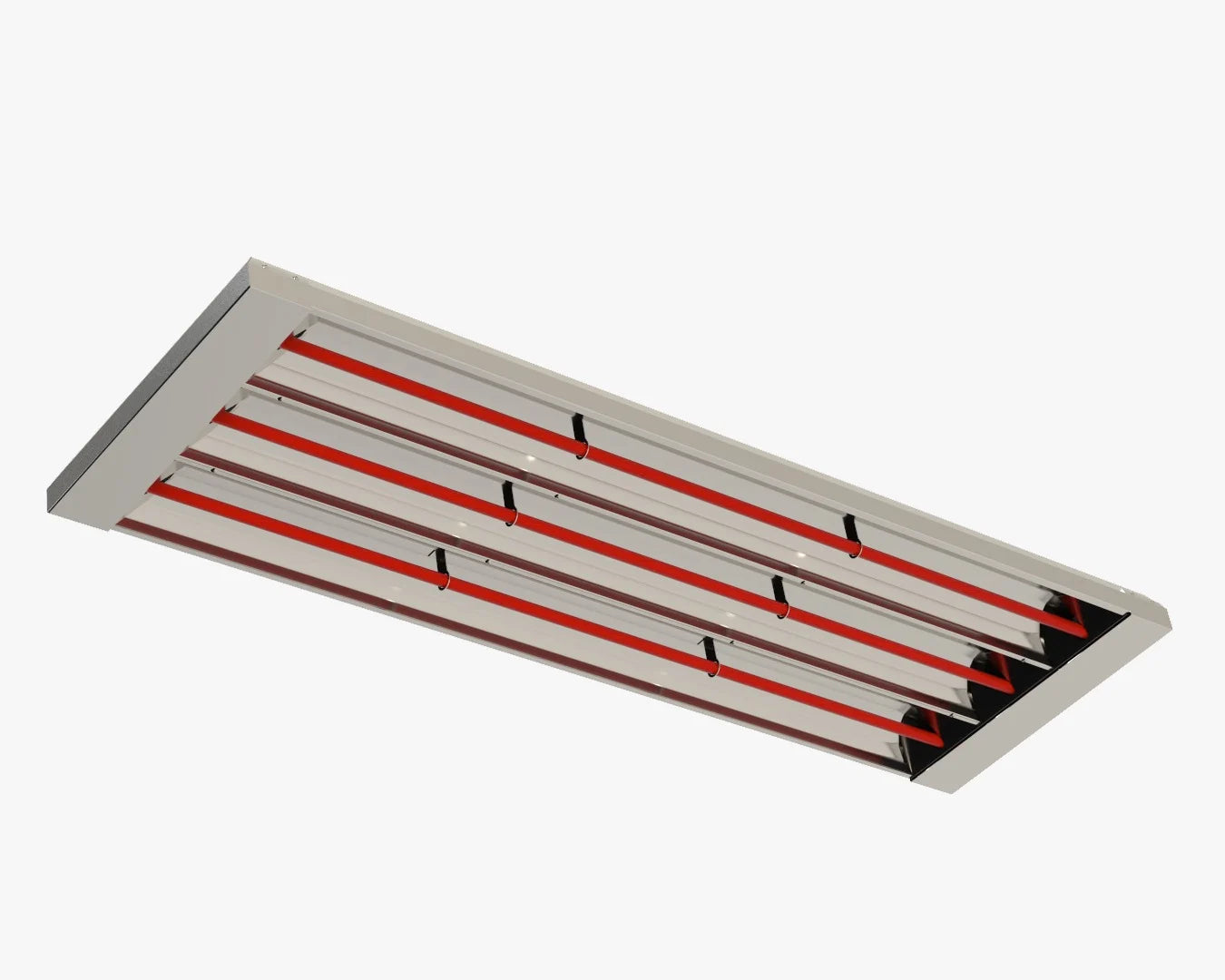 Rose-GLO - Industrial Low Glow Infrared Ceiling & Wall Heating Panel – Slim, High-Efficiency Metal Heater (1500W–4500W)