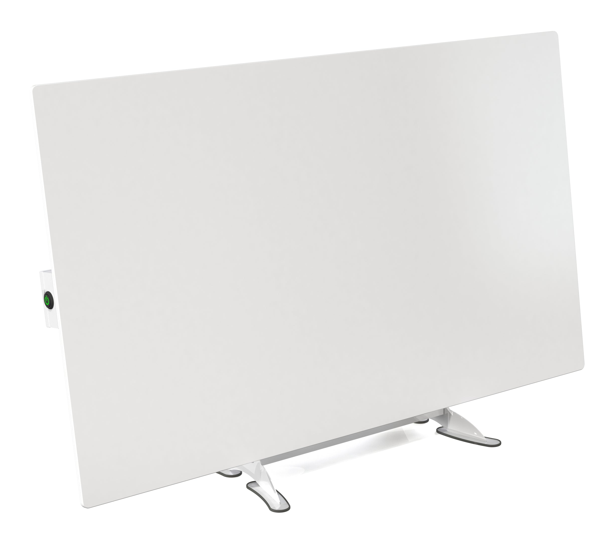 Far Infrared Heater - "Lavender Range" Smart WiFi control or ON/OFF models. Glass Smart infrared heating panels. White. 800-400Watts