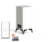 Rose-Tower Portable Infrared Thermal Wave Heater – Energy-Efficient Hybrid Heating with Smart WiFi Control - White (1000W & 1800W)