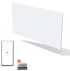 Aster Infrared Thermal Wave Panel – Hybrid Heater with Built-in WiFi Thermostat & Remote - White (600W–1350W)