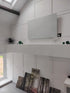 Lavender Smart Glass Far Infrared Heater – Sleek Wall Panel with WiFi Thermostat or Manual Control - White (400W & 800W)