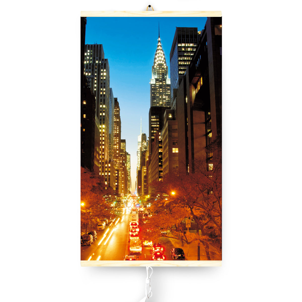Infrared Wall mounted  Picture Heater. Far Infrared Heating Panel 420W "Manhattan"
