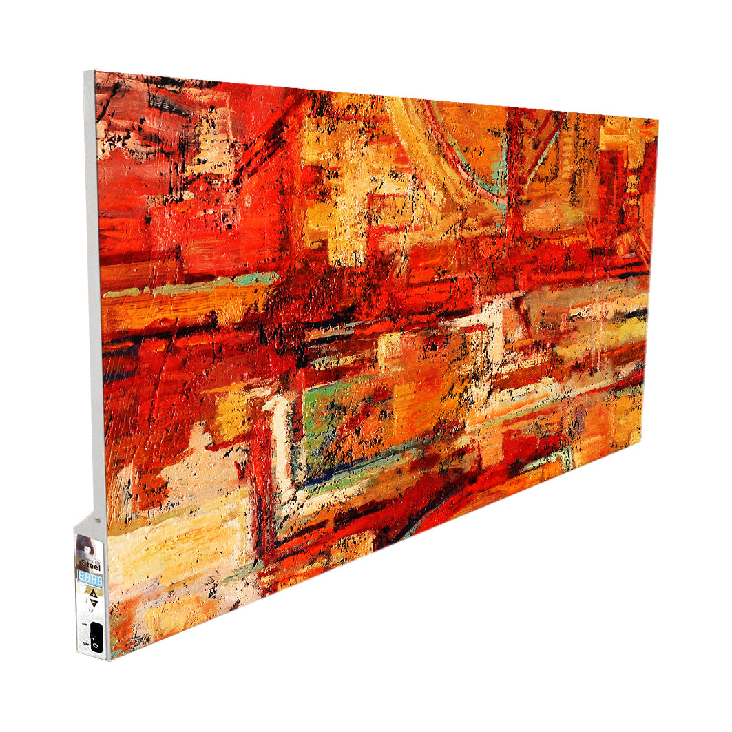 Infrared Heater Picture with built in Thermostat 750W (Metal)-UK Infrared Heating Company