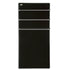 Infrared Towel Heater with built in Thermostat."CARNATION RANGE" Glass. Black 400W, 500W