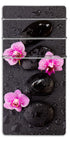 Infrared Towel Heater with built in Thermostat. "CARNATION RANGE" Glass. Picture. 500W