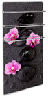 Infrared Towel Heater with built in Thermostat. "CARNATION RANGE" Glass. Picture. 500W
