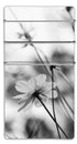 Infrared Towel Heater with built in Thermostat."CARNATION RANGE" Glass. Picture. 500W