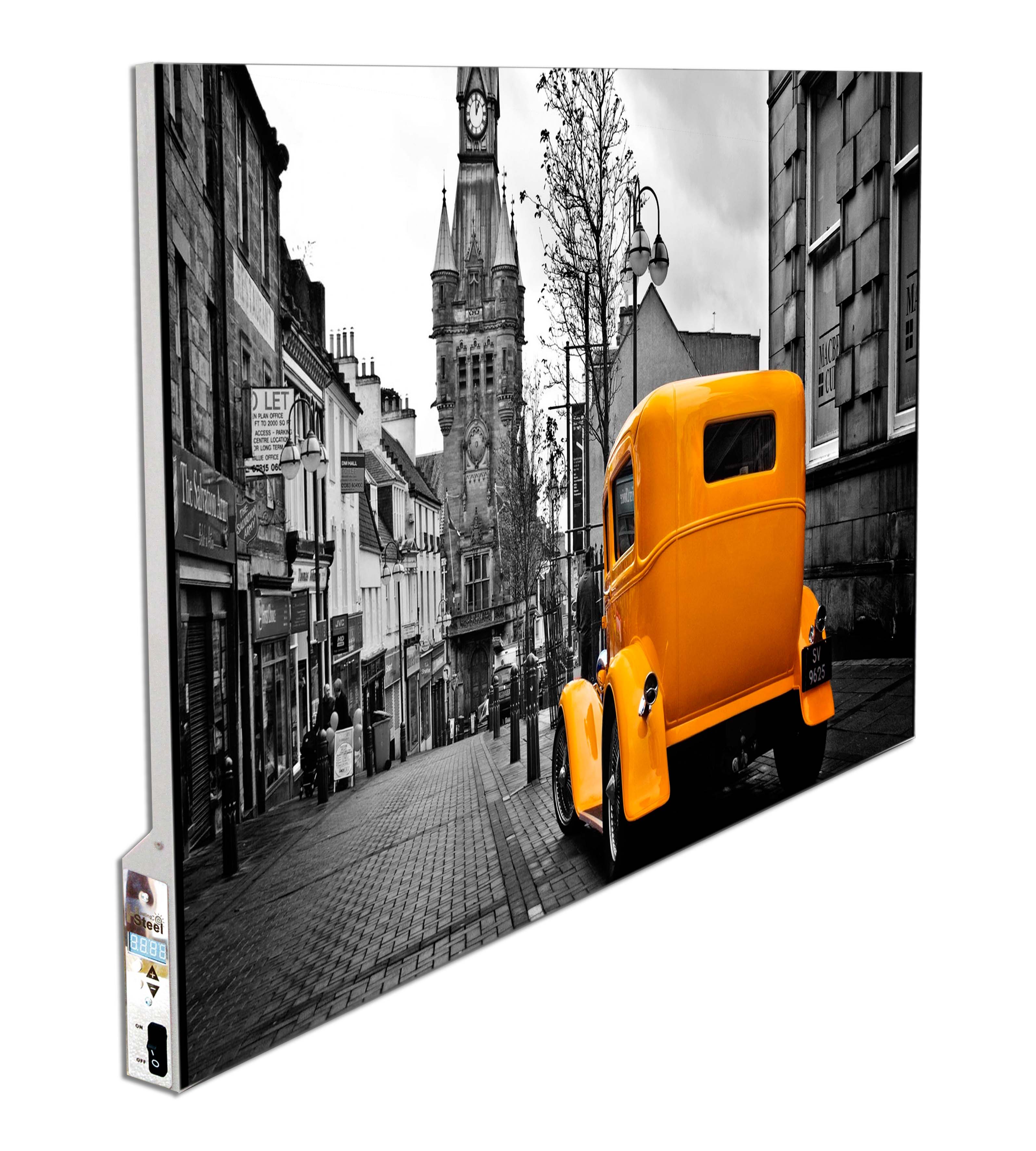 Infrared Heater Picture with built in Thermostat 600W (Metal)-UK Infrared Heating Company