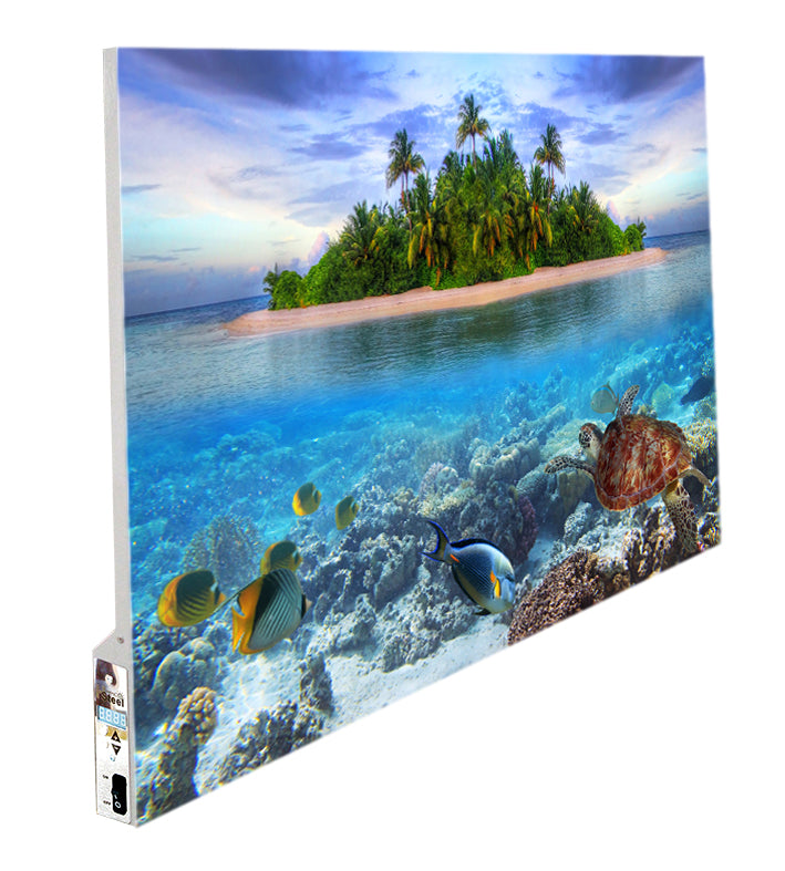 Infrared Heater Picture with built in Thermostat "PRIMROSE RANGE" 600W (Metal)