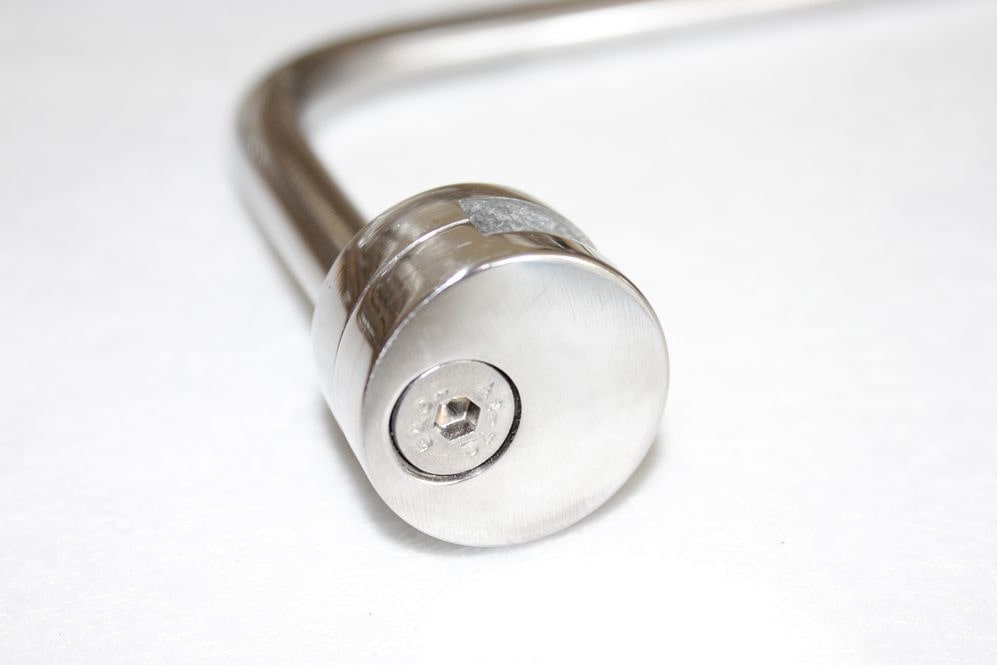 Infrared Towel Heater with built in Thermostat."CARNATION RANGE" Glass. Picture. 400W