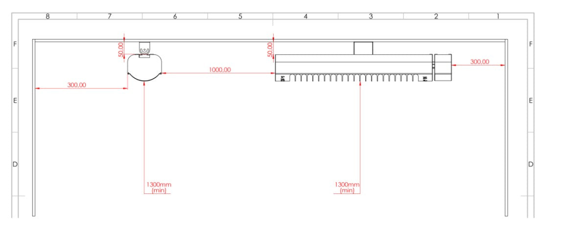 Infrared Heater for Commercial, Patio, indoor or outdoor use. IP55