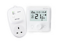 Plug-in Programmable Radio Frequency Room Thermostat.-UK Infrared Heating Company