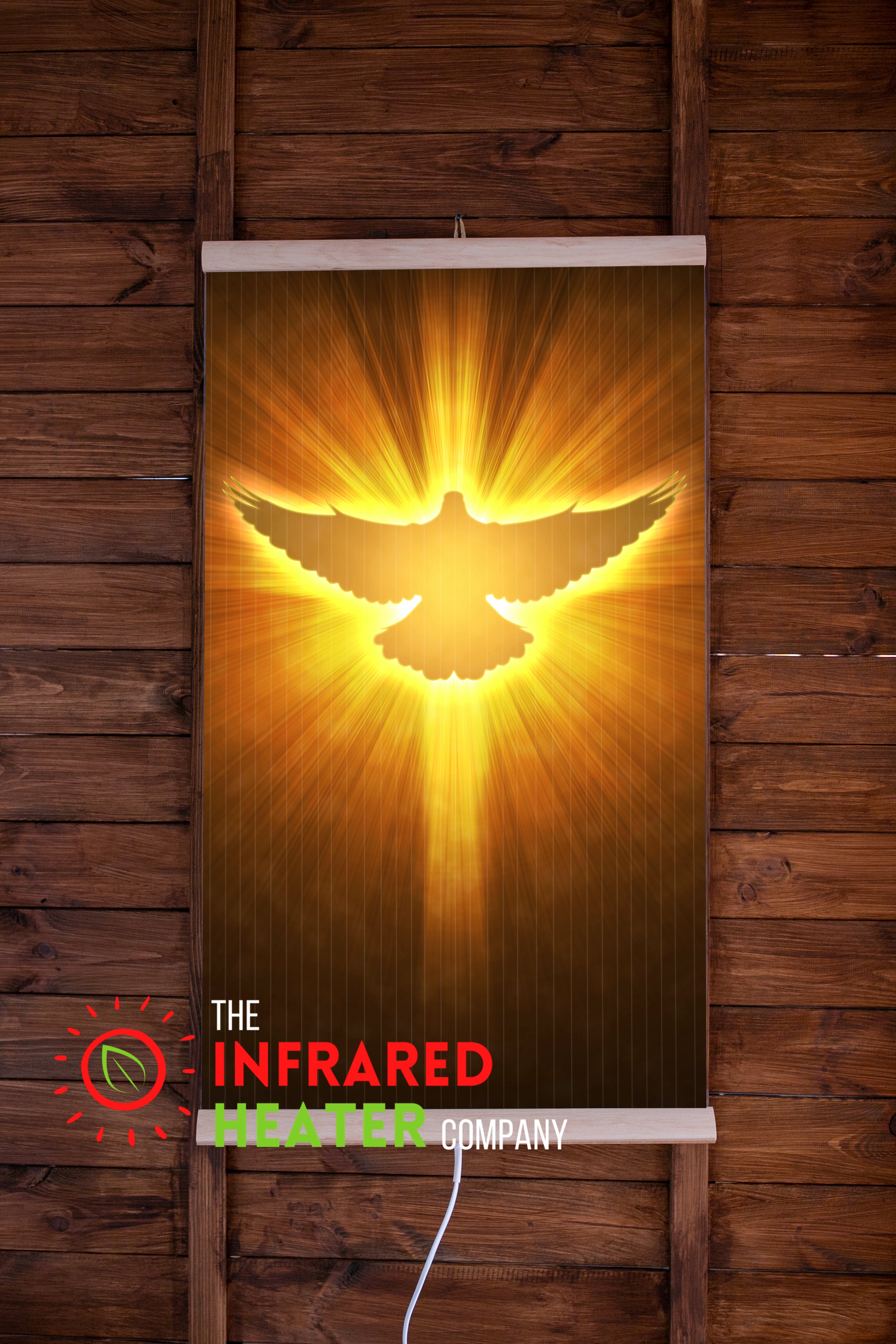 Infrared Wall mounted  Picture Heater. Far Infrared Heating Panel 420W "Holy Spirit"