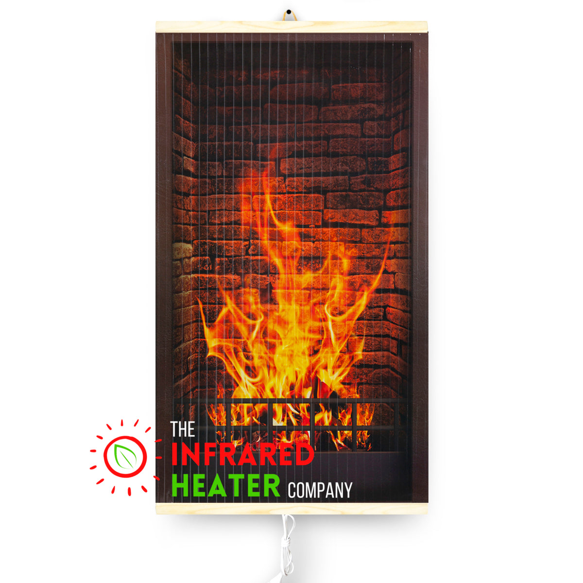 Infrared Wall mounted  Picture Heater. Far Infrared Heating Panel 420W "Fireplace"