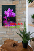 Infrared Wall mounted  Picture Heater. Far Infrared Heating Panel 420W "Violet Mood"